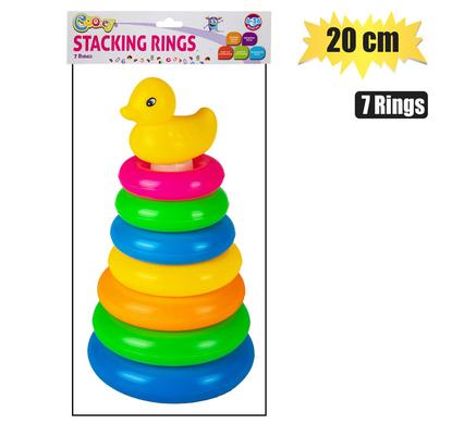 BABY TOY EDU STACKING SET 7 RINGS product image