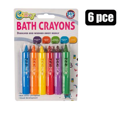 BABY BATH BUD CRAYONS 6pc product image