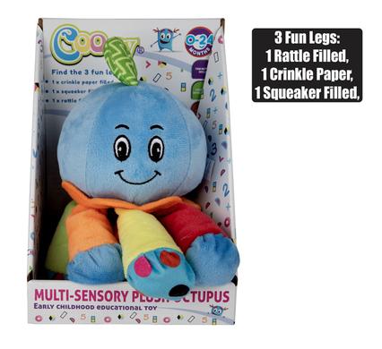 BABY MULTI SENSORY OCTOPUS product image