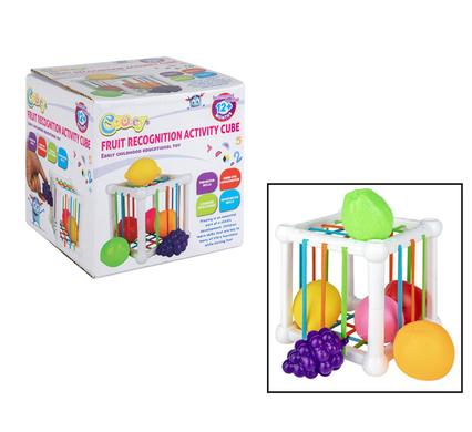 BABY EDUCATION TOY ACTIVITY CUBE 13cm product image