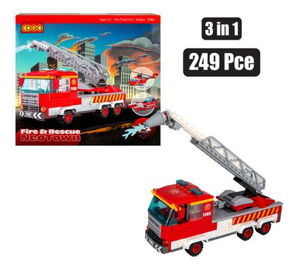 BUILDING BLOCKS COGO FIRE 3IN1 249PCS product image