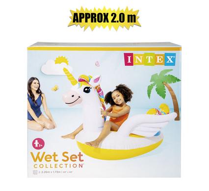INTEX RIDE-ON UNICORN 201x140x97cm product image