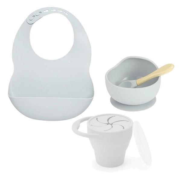4pc Silicone Baby Feeding Set - 4aKid