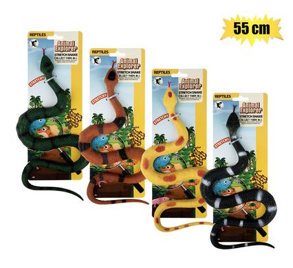 ANIMALS SNAKE PVC ASSTD product image