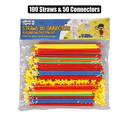 EDU CONNECTION 100 STRAWS + 50CONNECTORS product image