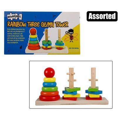 EDU WOOD SHAPE SORTER 22.5x12cm product image