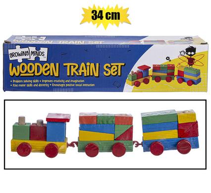 EDU TOY WOODEN TRAIN 34cm product image