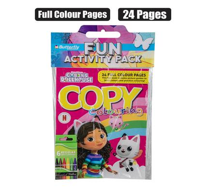 BOOK COLOURING PACK GABBY'S DOLLHOUSE product image
