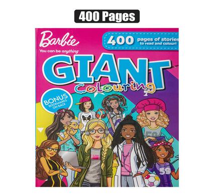 BOOK COLOURING BARBIE GIANT 400P product image