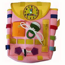 Toddlers Backpack Busy Board - 4aKid
