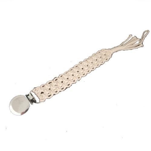 Crochet Baby Pacifier Clips
