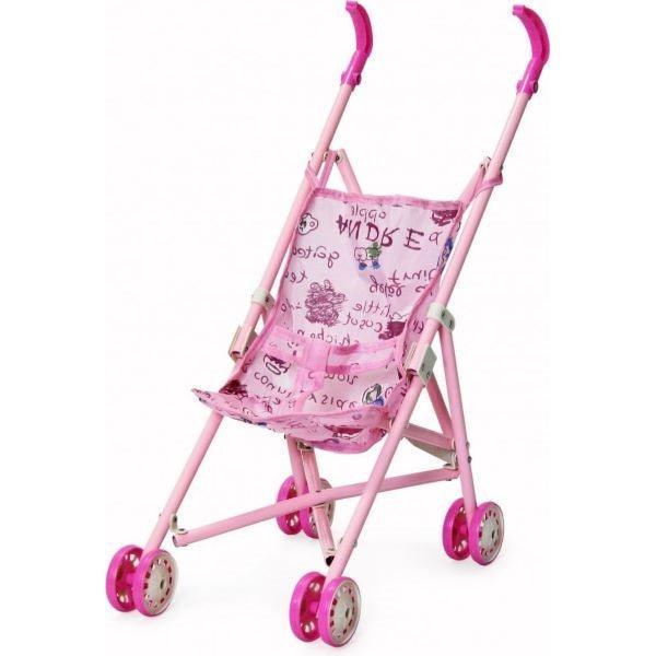 Jeronimo Dolly Stroller - Pink Teddies (Pre-Order)