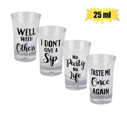 SHOT-GLASS PRINTS 25ml ASSTD. product image