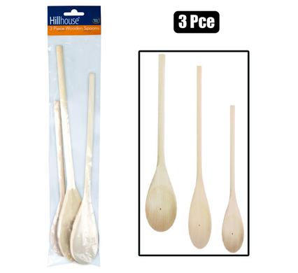 MIXING-SPOONS WDN 3PCE         HILLHOUSE product image