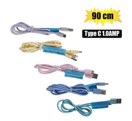 USB CABLE TYPE C 1.0AMP BULK 90cm product image