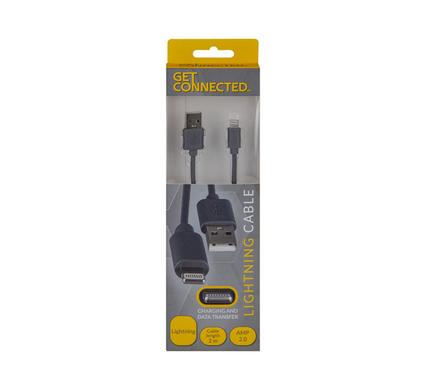 USB CABLE LIGHTNING 2.0 AMP 2m product image
