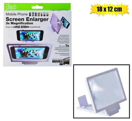 MOBILE PHONE SCREEN ENLARGER 18x12cm product image