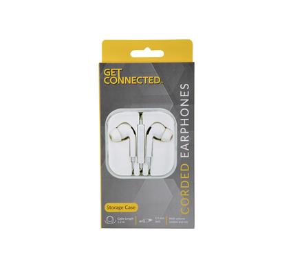 EARPHONES WITH MIC + VOLUME CONTROL SOFT product image
