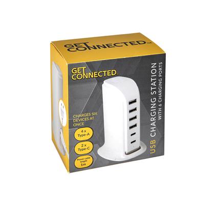 USB MULTI PORT CHARGER TYPE C AND A product image