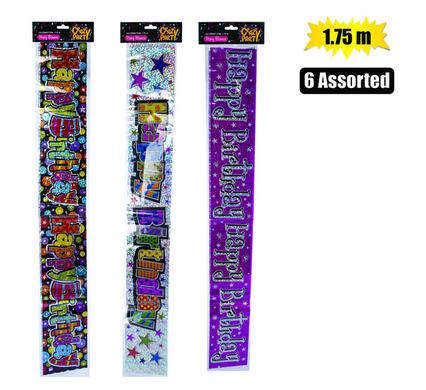 PARTY BANNER CELEBRATION FOIL 1.75m product image