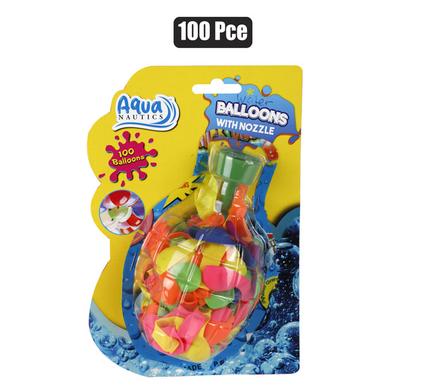 BALLOONS WATER 100PCE W/NOZZLE product image