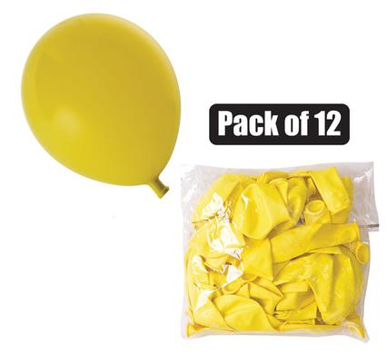 BALLOONS HELIUM 1PC YELLOW F-01 product image