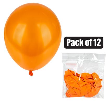 BALLOONS HELIUM 1PC ORANGE F-01 product image