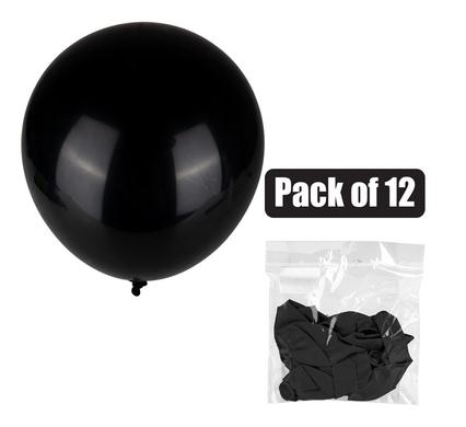 BALLOONS HELIUM 1PC BLACK F-01 product image