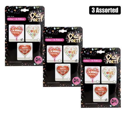 BALLOON HELIUM FOIL I LOVE WHITE F-01 product image
