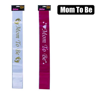 PARTY SASH MOM TO BE ASSTD product image