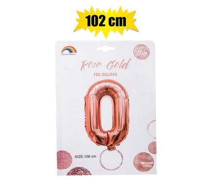 BALLOON HELIUM FOIL ROSE G 0 102cm F-04 product image