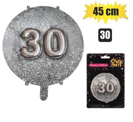 BALLOON HELIUM FOIL MS 30 45cm F-01 product image
