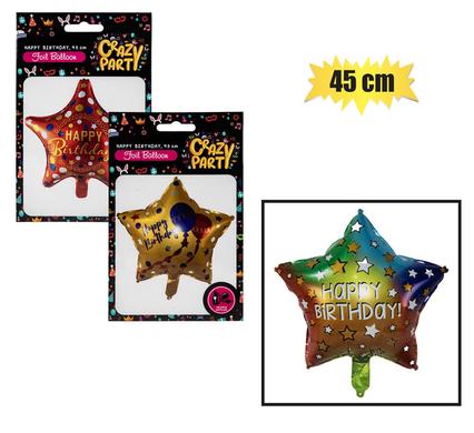 BALLOON HELIUM SHAPE HBD 45cm F-01 product image