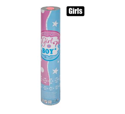 PARTY GENDER REVEAL CONFETTI CANNON-PINK product image