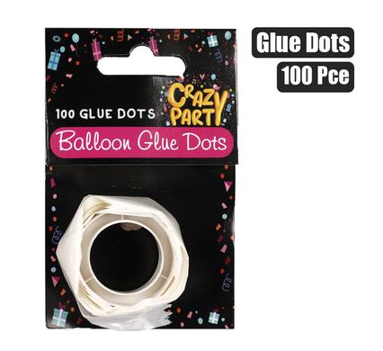 PARTY BALLOON DECOR GLUE DOTS 100pc product image