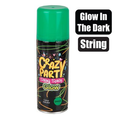 PARTY-SPRAY STRING GLOW IN DARK GREEN product image