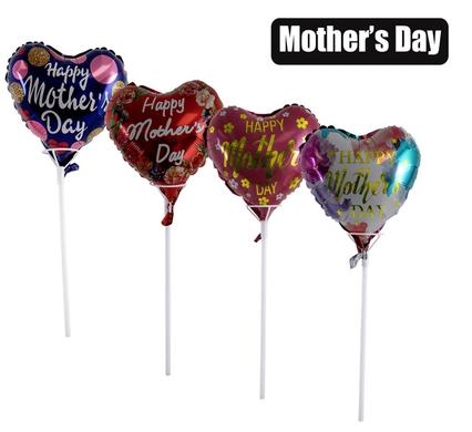 BALLOONS AIR FILL W/STICK MOTHER'S DAY product image