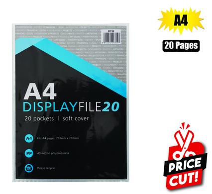 FILE DISPLAY-BOOK PL A4 20-PAGE product image