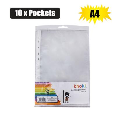 FILE DISPLAY-POCKETS PL A4    10xPOCKETS product image