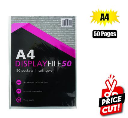 FILE DISPLAY-BOOK PL A4 50-PAGE product image