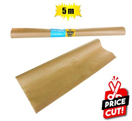 BOOK COVER KRAFT ROLL BROWN 480mmx5m product image