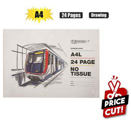 BOOK SOFT-COVER A4 DRAWING product image