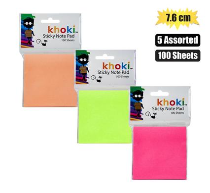 NOTE-PAD SELF-STICK 100'S 76x76mm product image