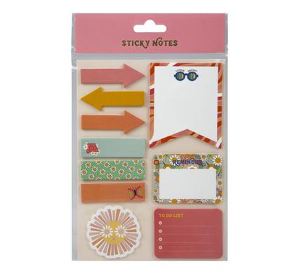 NOTE-PAD SELF-STICK NOVELTY SET ASSTD product image