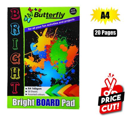 PAPER A4 160GSM 20 SHEETS BRIGHTS product image