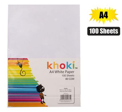 PAPER A4 80GSM 100'S WHITE product image