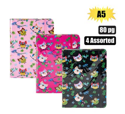 NOVELTY NOTEBOOK OWL A5 product image