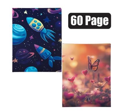 NOVELTY NOTEBOOK HARDCOVER 60 PAGES product image