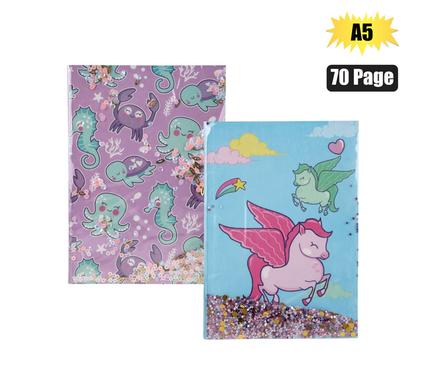 NOVELTY NOTEBOOK WITH SEQUIN A5 70PG product image