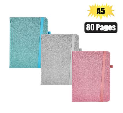 NOVELTY NOTEBOOK GLITTER A5 80PG product image